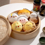 Mystery Plush Dumpling Keychain – Assorted Designs