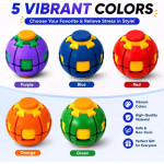 Character Press Gyroball | Interactive Fidget & Stress Relief Toy